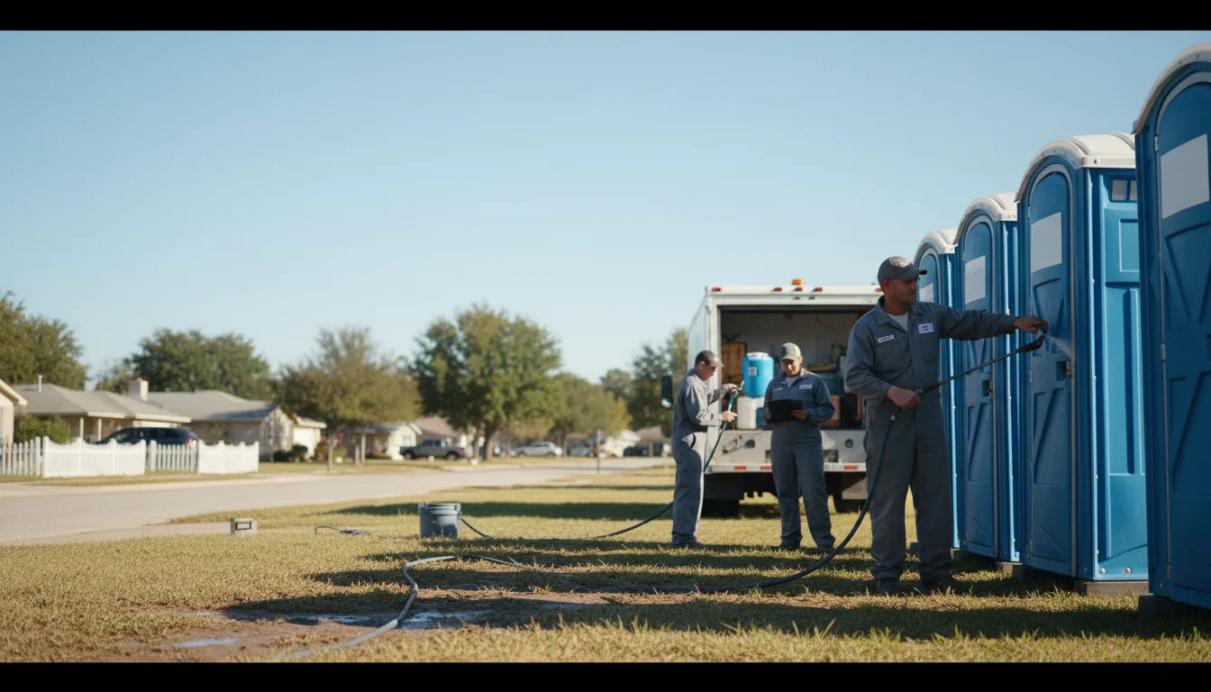 Long-Term Portable Toilet Rental in Dinwiddie, VA near me